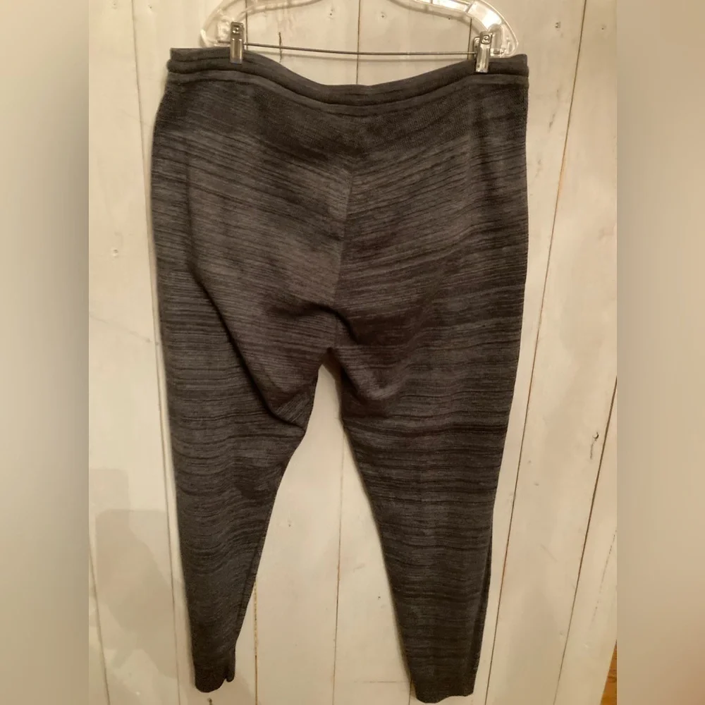 Zella Live Drawstring Waist Pocket Jogger‎ Pants - Black - Grey Sz-XL